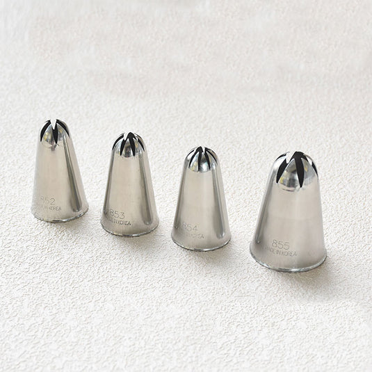 Korea Cookie Biscuit Piping Tip Nozzle #852 #853 #854 #855