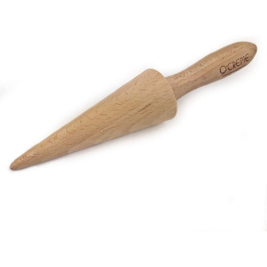 Ice Cream Cone Mold Pizzelle Roller Krumkake Cone Beechwood