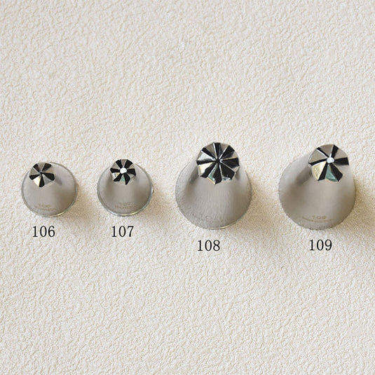 Korea Flower Piping Tip Decorating Nozzle #106 #107 #108 #109