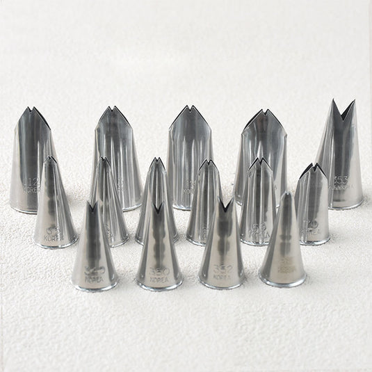 Korea Leaf Piping Tip Icing Nozzle #349 #350 #352 #353 #363