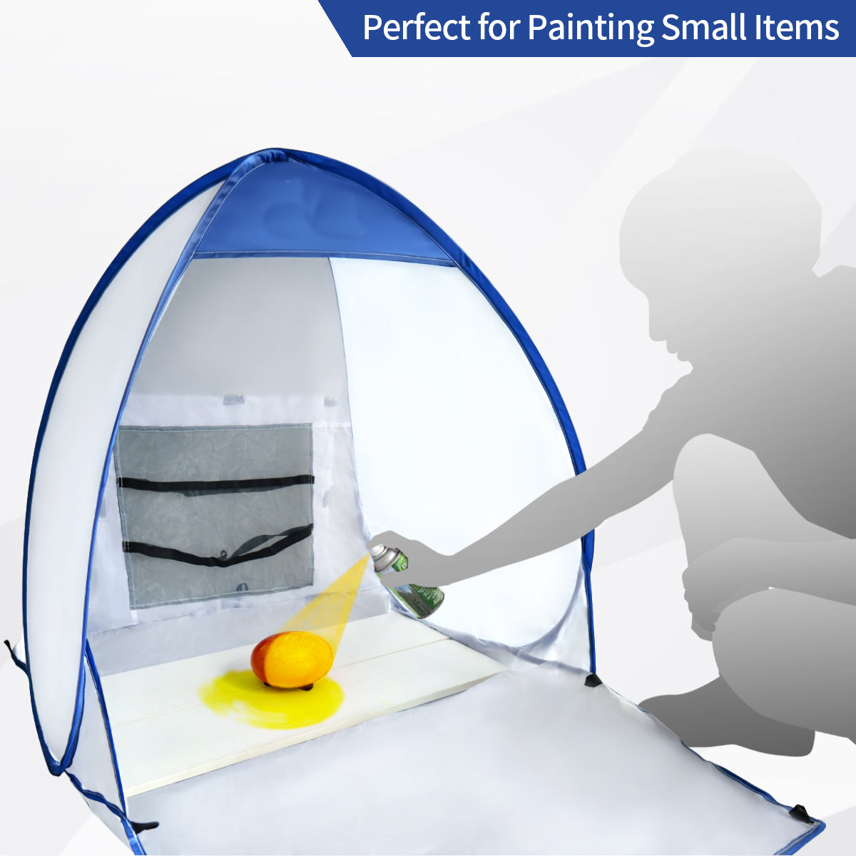 Airbrush Paint Tent for Spray Painting Portable Booth Shelter