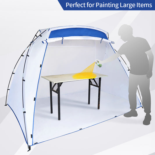 Airbrush Spray Paint Booth Shelter Tent Portable 8.5x6ft