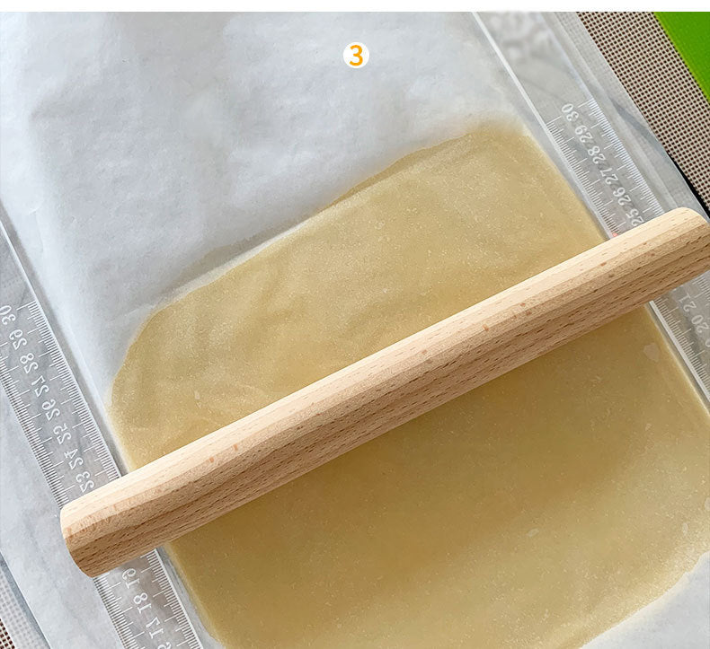 Baking Measuring Ruler Rolling Pin Guide Sticks Set Dough Strips Measuring Ruler Balance Thic ...