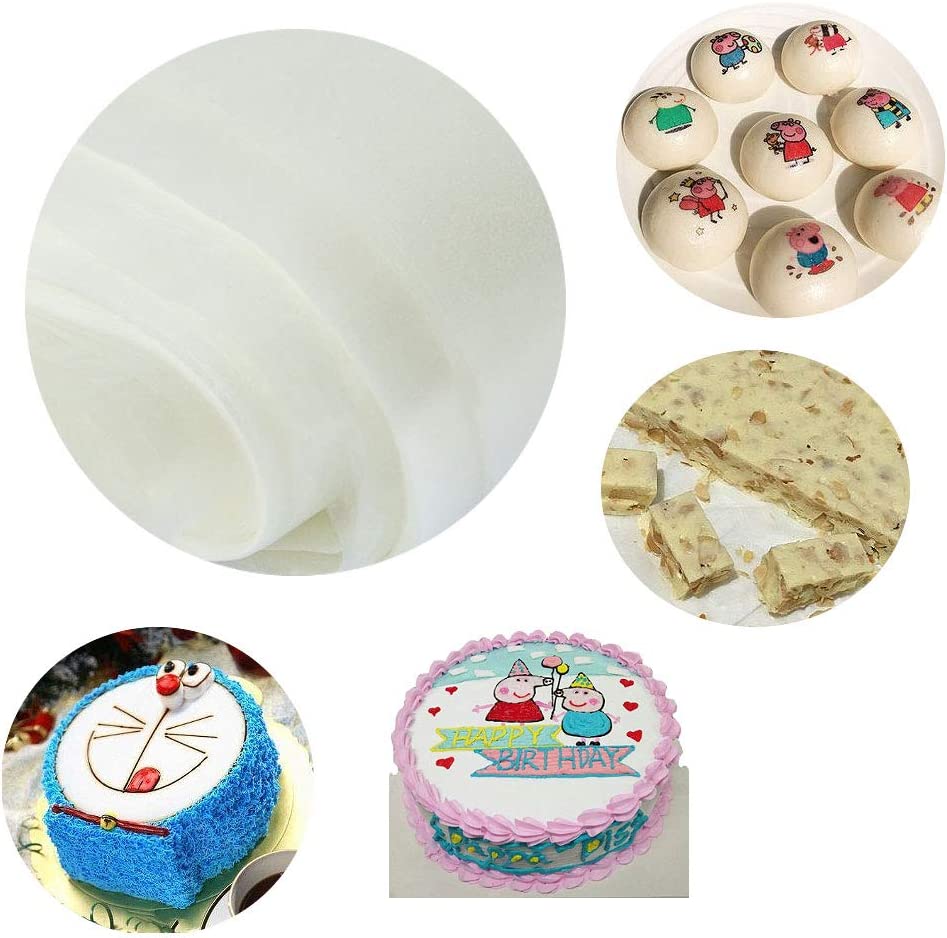 Essbarer Reispapier-Oblatenkuchen, handbemaltes Papier, Süßigkeitenpaket